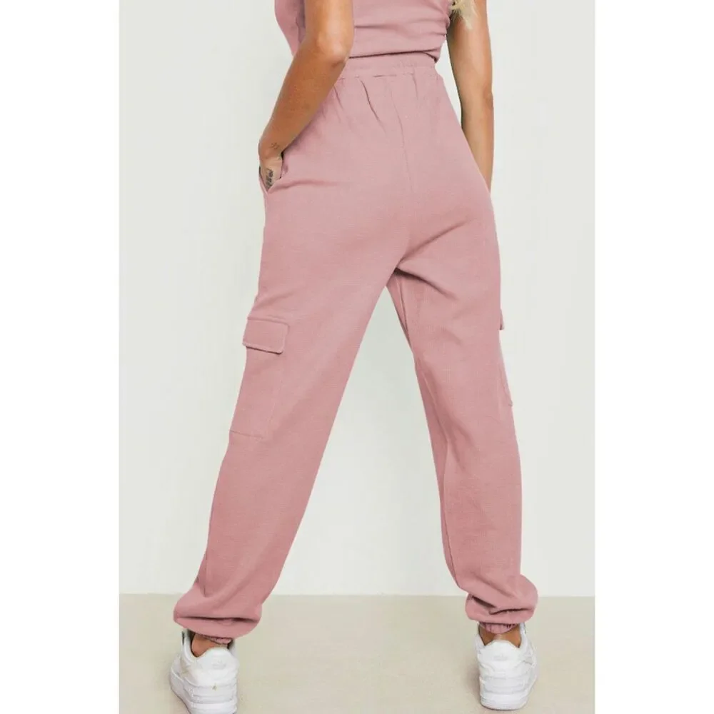 Drawstring Joggers with Pockets - Picture 6 of 15